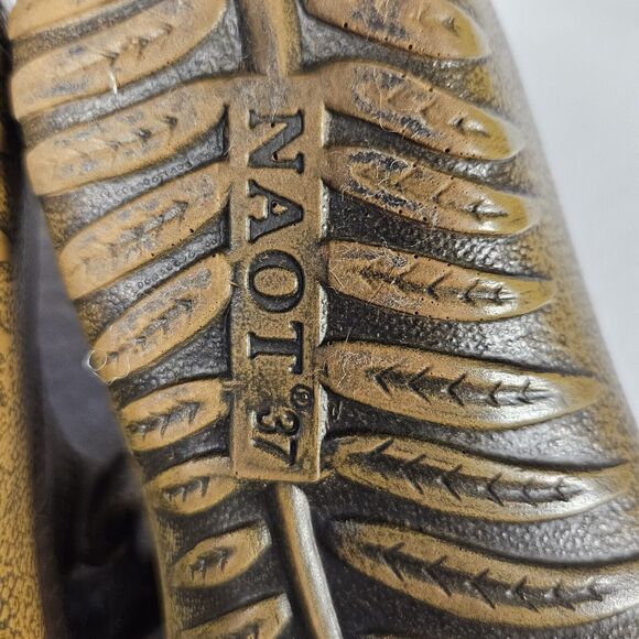 Noat Koru Kirei Mary Jane Leather Flats US Size 6.5 / 7 EU Size 37 Brown Suede - Picture 14 of 16